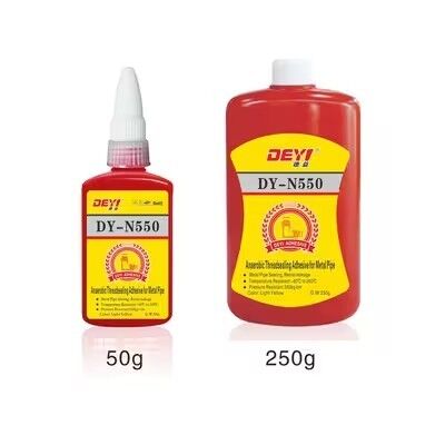 DEYI DY-N550 معالجة الحرارة العالية والزيت المقاومة للخيط الختامية - الغراء اللاصق البديل للغسيل الالتهابية
