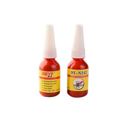 مدة الصلاحية 12 شهرا الميثاكريلات قوة متوسطة صمام زاوية انابوبيك ملصق Threadlocker الأزرق