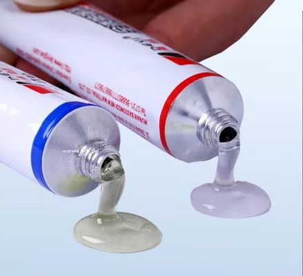 الاكريليك المادة الرئيسية الكريستال واضح AB الغراء اللاصق للالتصاق القوي مع PVC