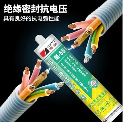 أسود وشفاف PVC الالكتروني اللاصق اللاصق الاحترافي الصف