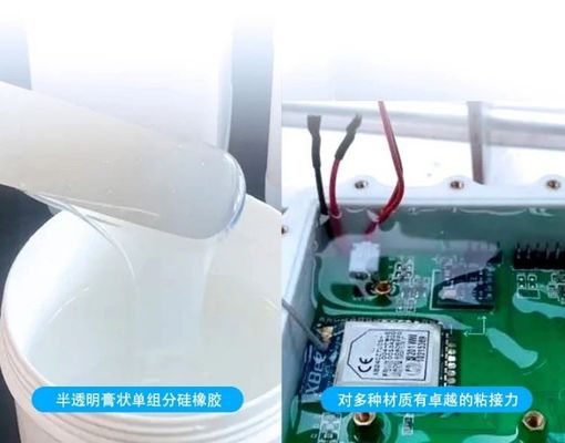 المسمار المقاوم للماء على أساس السيليكون M705 للعدسات الشفافة LED وأجهزة الإضاءة