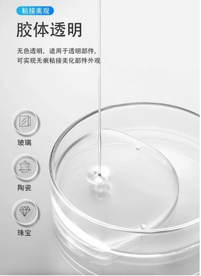 16oz 474ml Crystal Clear Epoxy Resin with 90 mins Initial Curing and 24 hours Fully Curing for DIY Crafts