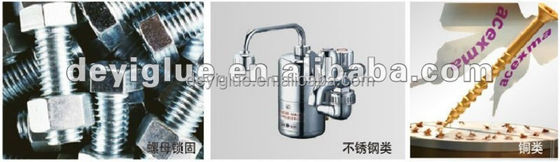 Modified Acrylic Adhesive AB Adhesive with 1:1 Mixing Ratio 5-10 Minutes Initial Curing and Temperature Resistance -60°C to +100°C