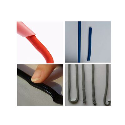 صانع غسيل سليكوني RTV المقاوم لدرجات الحرارة العالية الأسود مع تصفية محايدة للأستوكسي للالتصاق متعدد الأسطح