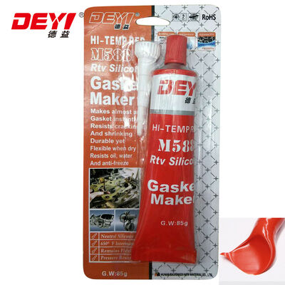 DY-M583 High Temperature Resistant RTV Silicone Sealant Oil and Water Resistant Quick Curing Gasket Maker