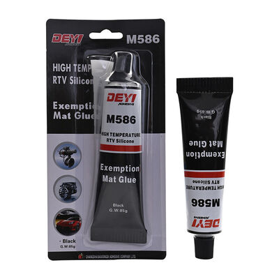 مانع تسرب سيليكون أسود مقاوم للأحماض بوزن 85 جرامًا لصنع الحشيات مع مقاومة لدرجة الحرارة 320 درجة مئوية بسعر المصنع