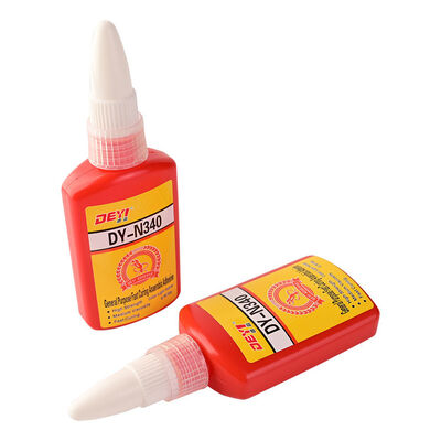 DEYI N340 بالجملة لاصق لا هوائي لقفل الخيوط أصفر فاتح