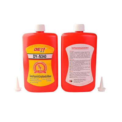 DEYI N340 بالجملة لاصق لا هوائي لقفل الخيوط أصفر فاتح