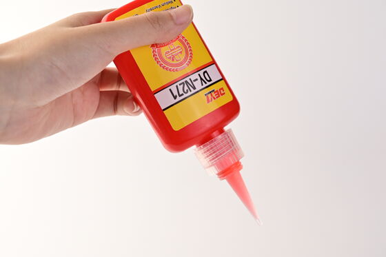 لاصق لولبي أحمر لاهوائي عالي القوة من Threadlocker مثالي لمهام التثبيت والتجميع الميكانيكية الصناعية