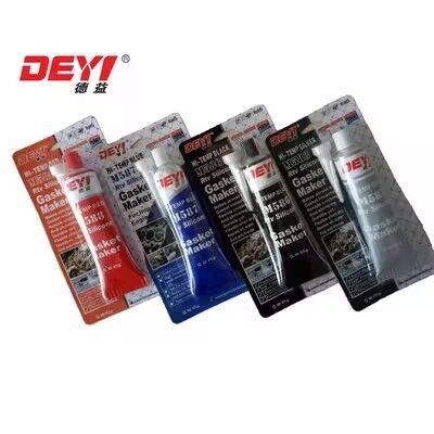 Grey RTV Silicone Gasket Maker High Temp Sealant Adhesive For Metal Flange Gap Filling