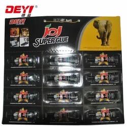 12pcs 3g Super Glue 15-20 sec التجفيف السريع الصلب عالي القوة للاستخدام المتعدد الصناعات